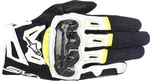 Alpinestars SMX-2 Air Carbon V2 Gloves Black/White/Yellow Fluo 3XL Guantes de moto