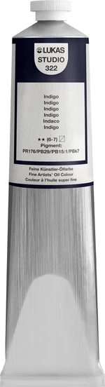 Lukas Studio Peinture à l'huile 200 ml Indigo