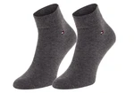 Pánske ponožky Tommy Hilfiger Tommy_Hilfiger_Socks_342025001758_2Pack_Grey