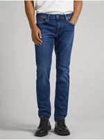 Modré pánské skinny fit džíny Pepe Jeans Finsbury - Pánské