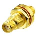 Superbat SMA Jack to Female Bulkhead O-ring Straight RF Coaxial Adapter Connector