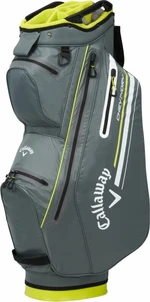 Callaway Chev Dry 14 Charcoal/Flower Yellow Sac de golf pentru cărucior