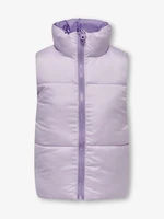 Purple Girls' Reversible Quilted Vest ONLY Ricky