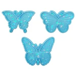 DIY Holographic Laser Butterfly Pendant Silicone Mold DIY Butterfly Keychain Crystal Epoxy Resin Mold