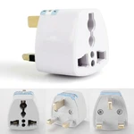 3PCS 13A 250V For Travel Universal Adapter Conversion Plug 3 Pin Plug Power Socket Electrical Socket