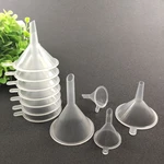 1 Pcs Mini Plastic Funnel Small Mouth Liquid Oil Funnels Laboratory Supplies Tools School Experimental Supplies 57mm