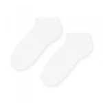Steven 045 bílé Pánské kotníkové ponožky 38/40 bílá