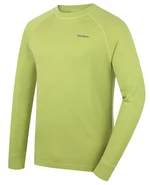 Men's merino sweatshirt HUSKY Aron M bright green