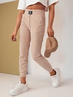 DERCY Women's Sweatpants Beige Dstreet