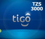 Tigo 3000 TZS Mobile Top-up TZ