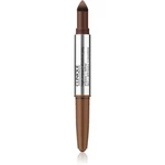 Clinique High Impact Shadow Play™ Shadow & Definer očné tiene v ceruzke duo odtieň Rum + Cola 1,9 g