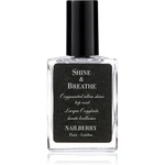 NAILBERRY Shine & Breathe Oxygenated Ultra Shine Top Coat vrchní lak na nehty pro dokonalou ochranu a intenzivní lesk 15 ml