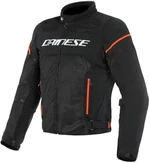 Dainese Air Frame D1 Tex Black/White/Fluo Red 52 Textildzseki