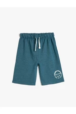 Koton Shorts - Blue - Normal Waist