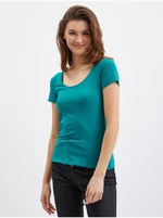 Orsay Green Womens Basic T-Shirt - Women