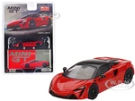 McLaren Artura Vermillion Red with Black Top Limited Edition to 2400 pieces Worldwide 1/64 Diecast Model Car by True Scale Miniatures