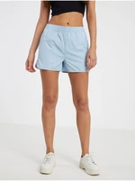 Light blue womens shorts Noisy May Astrid - Women