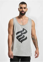 Men's Tank Top Basic Grey Melange/Black