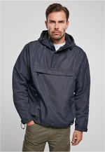 Fleece Pull Over Windbreaker Navy