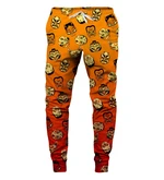 Aloha From Deer Unisex's Kabuki Mask Burning Sweatpants SWPN-PC AFD924