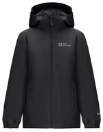 Jack Wolfskin Flaze K 152, black Dětská bunda na zip