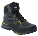 Jack Wolfskin Force Trekker Texapore Mid EU 43, black/burly yellow Pánské boty