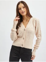 Orsay Beige Ladies Cardigan - Women