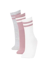 DEFACTO 3 piece Long sock