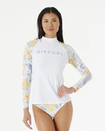 Lycra Rip Curl ALWAYS SUMMER UPF 50+ LS TOP White