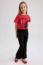 DEFACTO Girls Flared Trousers