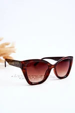 Women's Sunglasses with M2404 Marbled Black-Brown