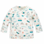 Pinokio Kids's Orange Flip Baby Jacket