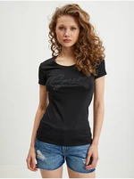 Black Women's T-Shirt Guess Adelina - Women