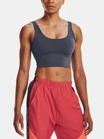 Under Armour Tank Top Meridian Fitted Crop Tank-GRY - Women