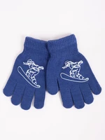 Yoclub Kids's Gloves RED-0012C-AA5A-022
