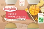 BABYBIO jablko s mangem 2 x 130 g