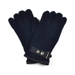 Art Of Polo Woman's Gloves Rk1301-5 Navy Blue