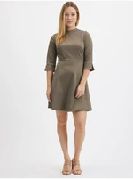 Orsay Brown Ladies Patterned Dress - Women