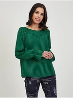 Green Women's patterned blouse ORSAY - Ladies