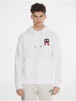 White Mens Hoodie Tommy Hilfiger - Men