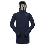 Men's waterproof coat with membrane ALPINE PRO PERFET mood indigo