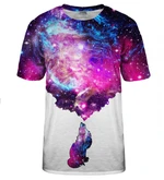 Bittersweet Paris Unisex's Galactic Wolf T-Shirt Tsh Bsp026