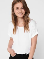 White basic T-shirt ONLY Moster - Women