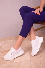 Soho Women's White Sneakers 18241