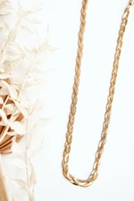 Elegant gold snake chain