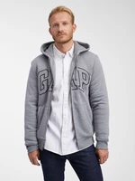 GAP Sweatshirt with sherpa logo - Men