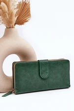 Large Women's Wallet Green Sopheia