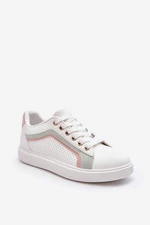 Classic Women's Sports Shoes White-Pink Amaranth