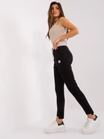 Black women's cotton sweatpants