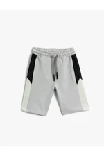 Koton Cotton Shorts with Tie Waist